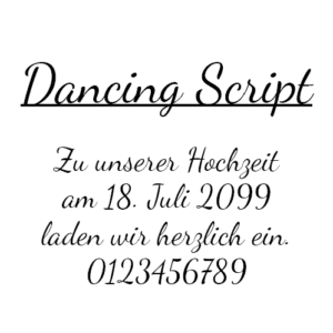 Dancing Script