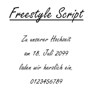 Freestyle Script