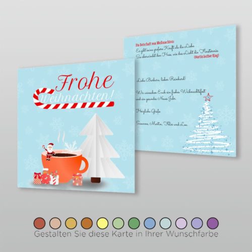 Weihnachtskarte Q 2s Nova